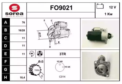 Стартер SNRA FO9021