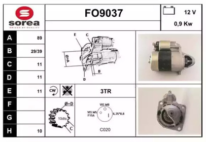 Стартер SNRA FO9037