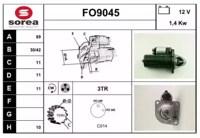 Стартер SNRA FO9045