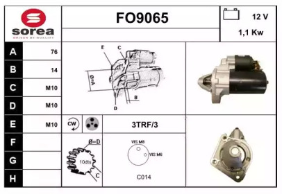 Стартер SNRA FO9065