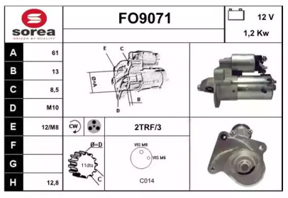 Стартер SNRA FO9071