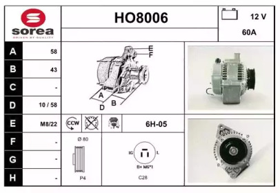 Генератор SNRA HO8006