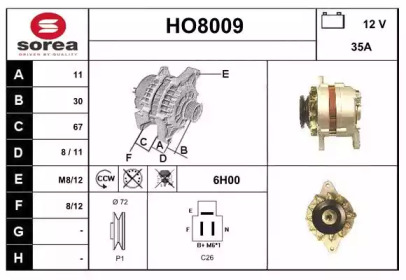 Генератор SNRA HO8009