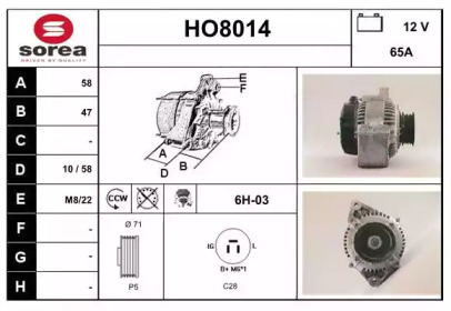 Генератор SNRA HO8014