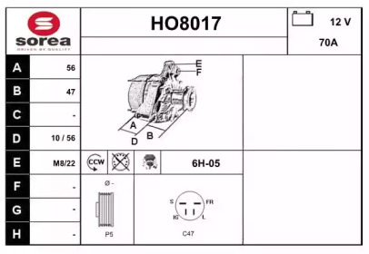 Генератор SNRA HO8017