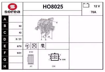 Генератор SNRA HO8025