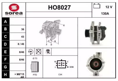 Генератор SNRA HO8027