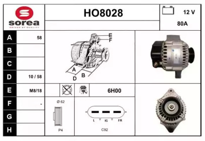 Генератор SNRA HO8028