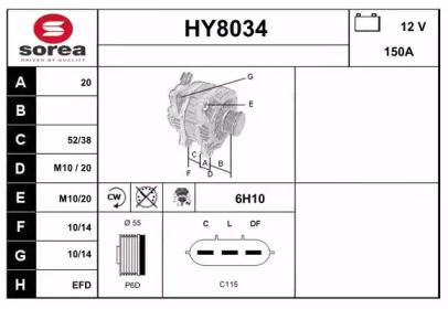 Генератор SNRA HY8034