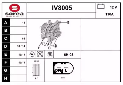 Генератор SNRA IV8005