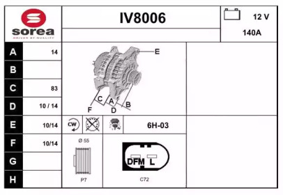 Генератор SNRA IV8006