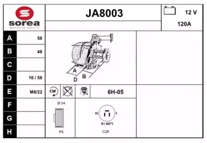 Генератор SNRA JA8003