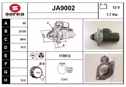 Стартер SNRA JA9002