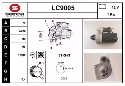 Стартер SNRA LC9005