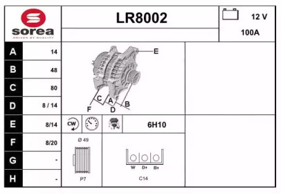 Генератор SNRA LR8002