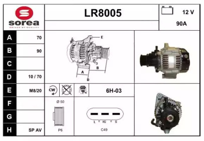 Генератор SNRA LR8005