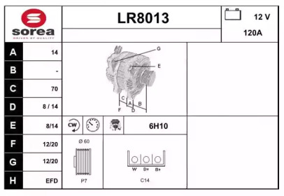 Генератор SNRA LR8013