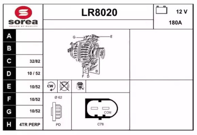 Генератор SNRA LR8020