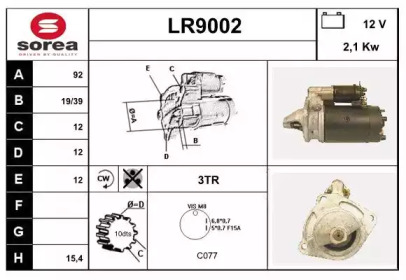 Стартер SNRA LR9002