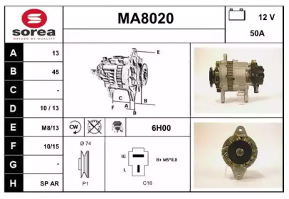  SNRA MA8020