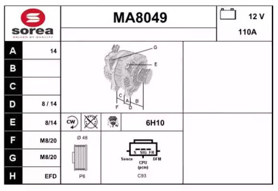 Генератор SNRA MA8049