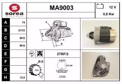 Стартер SNRA MA9003