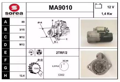 Стартер SNRA MA9010