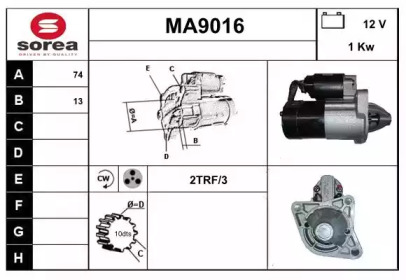 Стартер SNRA MA9016