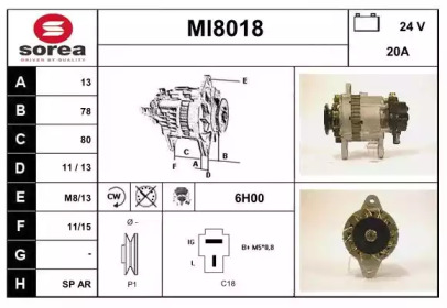 Генератор SNRA MI8018