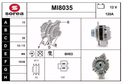 Генератор SNRA MI8035