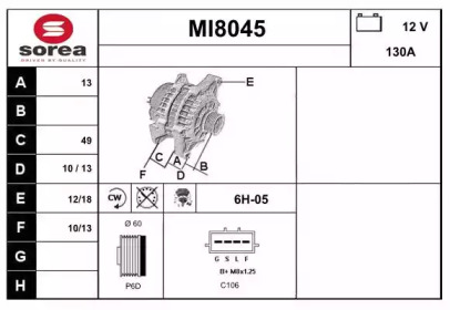 Генератор SNRA MI8045