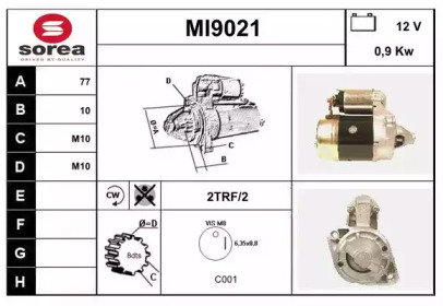 Стартер SNRA MI9021