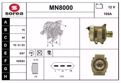 Генератор SNRA MN8000