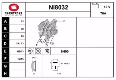 Генератор SNRA NI8032