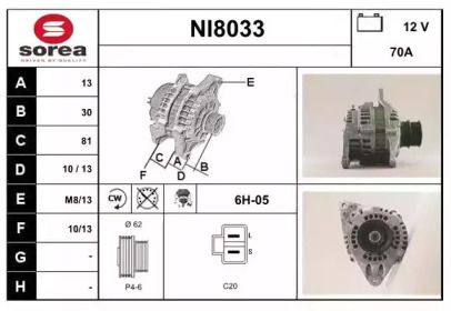 Генератор SNRA NI8033