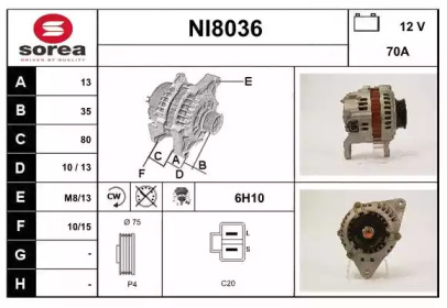 Генератор SNRA NI8036