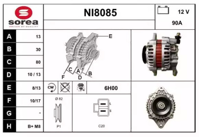 Генератор SNRA NI8085