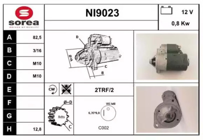 Стартер SNRA NI9023