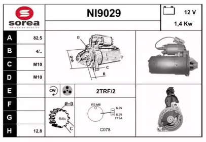 Стартер SNRA NI9029