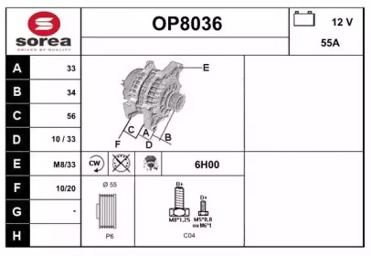 Генератор SNRA OP8036