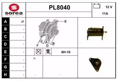 Генератор SNRA PL8040