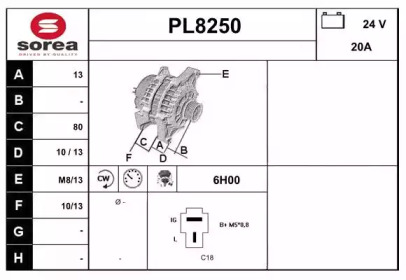 Генератор SNRA PL8250