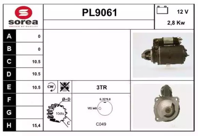 Стартер SNRA PL9061