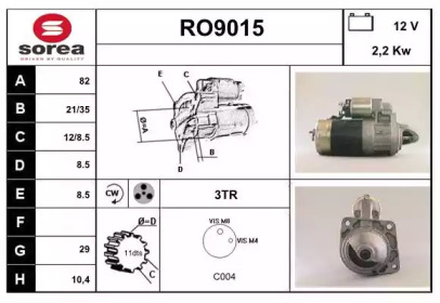 Стартер SNRA RO9015