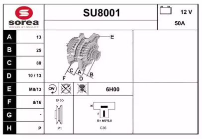 Генератор SNRA SU8001