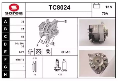 Генератор SNRA TC8024