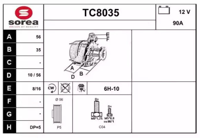 Генератор SNRA TC8035