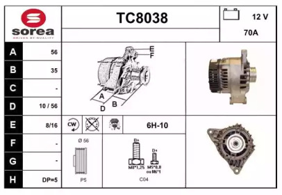 Генератор SNRA TC8038