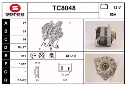  SNRA TC8048