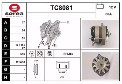 Генератор SNRA TC8081